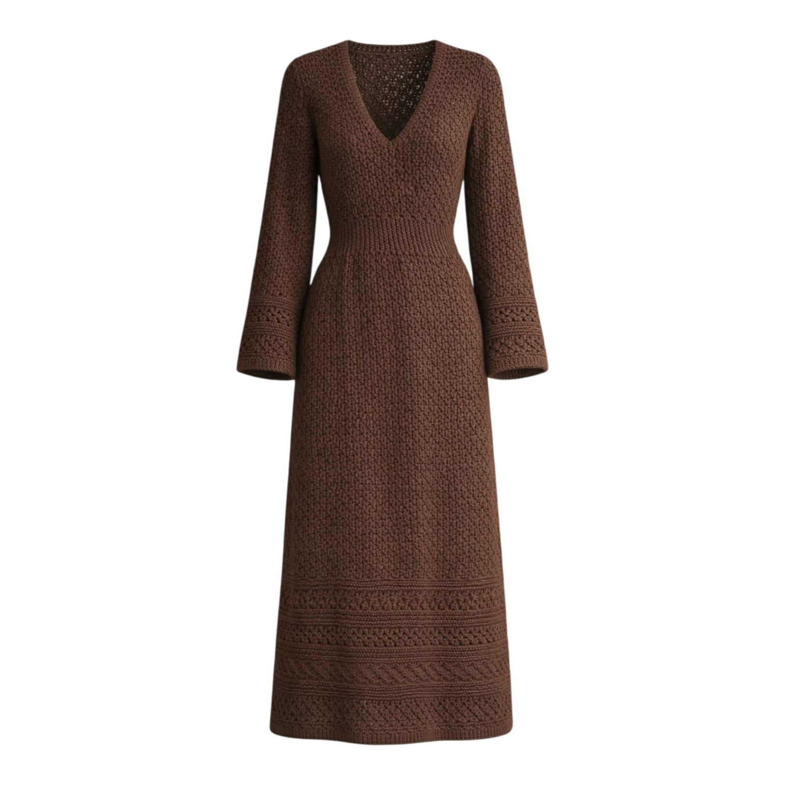 KILLA Knit Dress (BROWN)