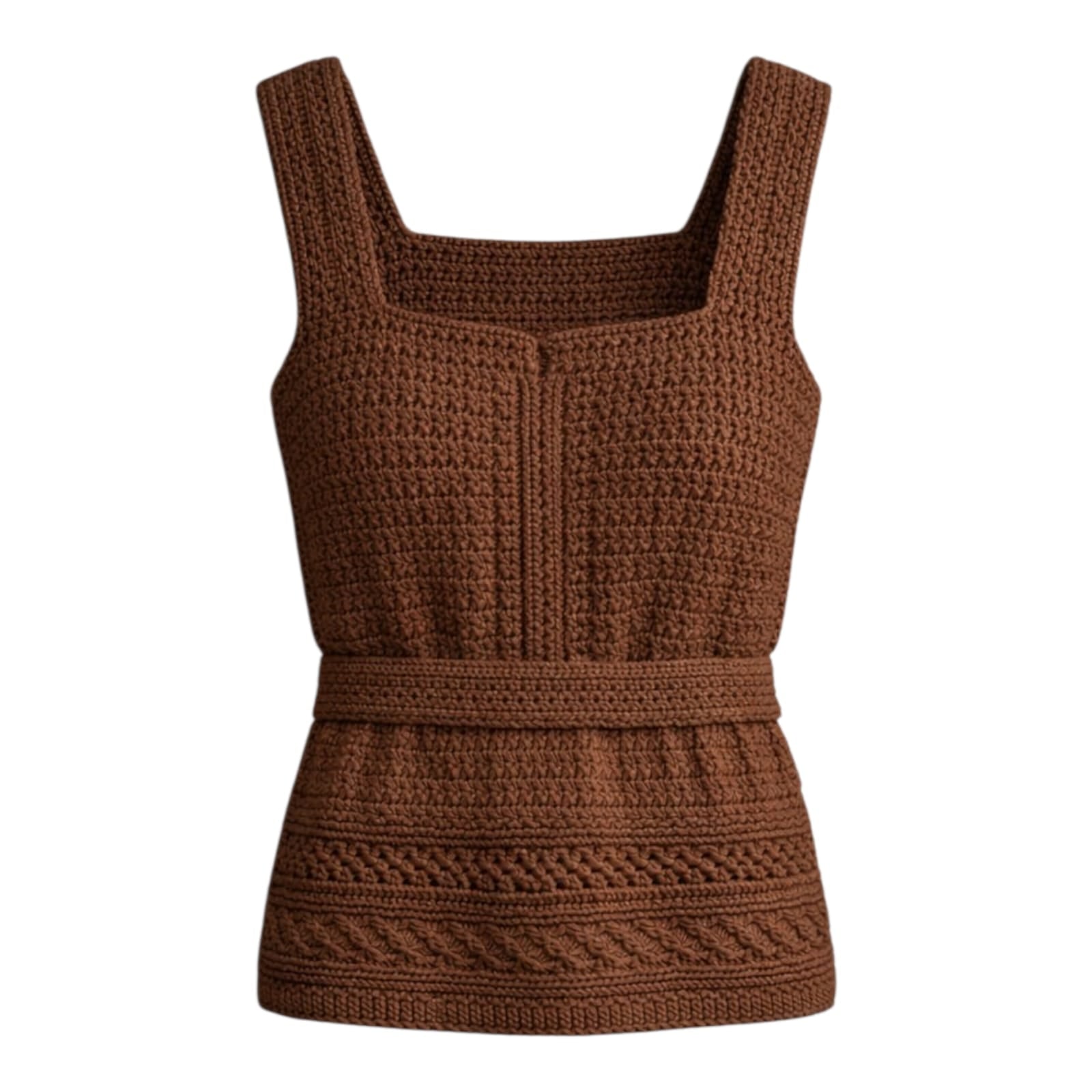INTI Knit Top (BROWN)