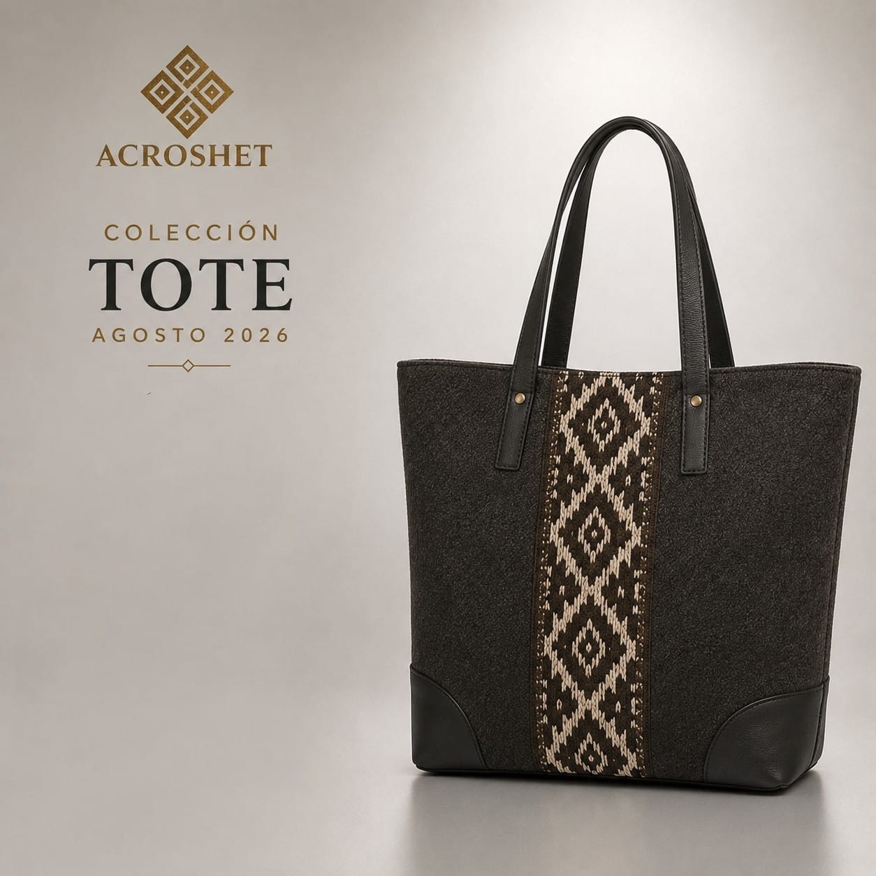 Noir Andes Tote Bag