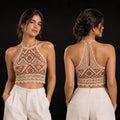 Bohemian Sunset Crochet Top