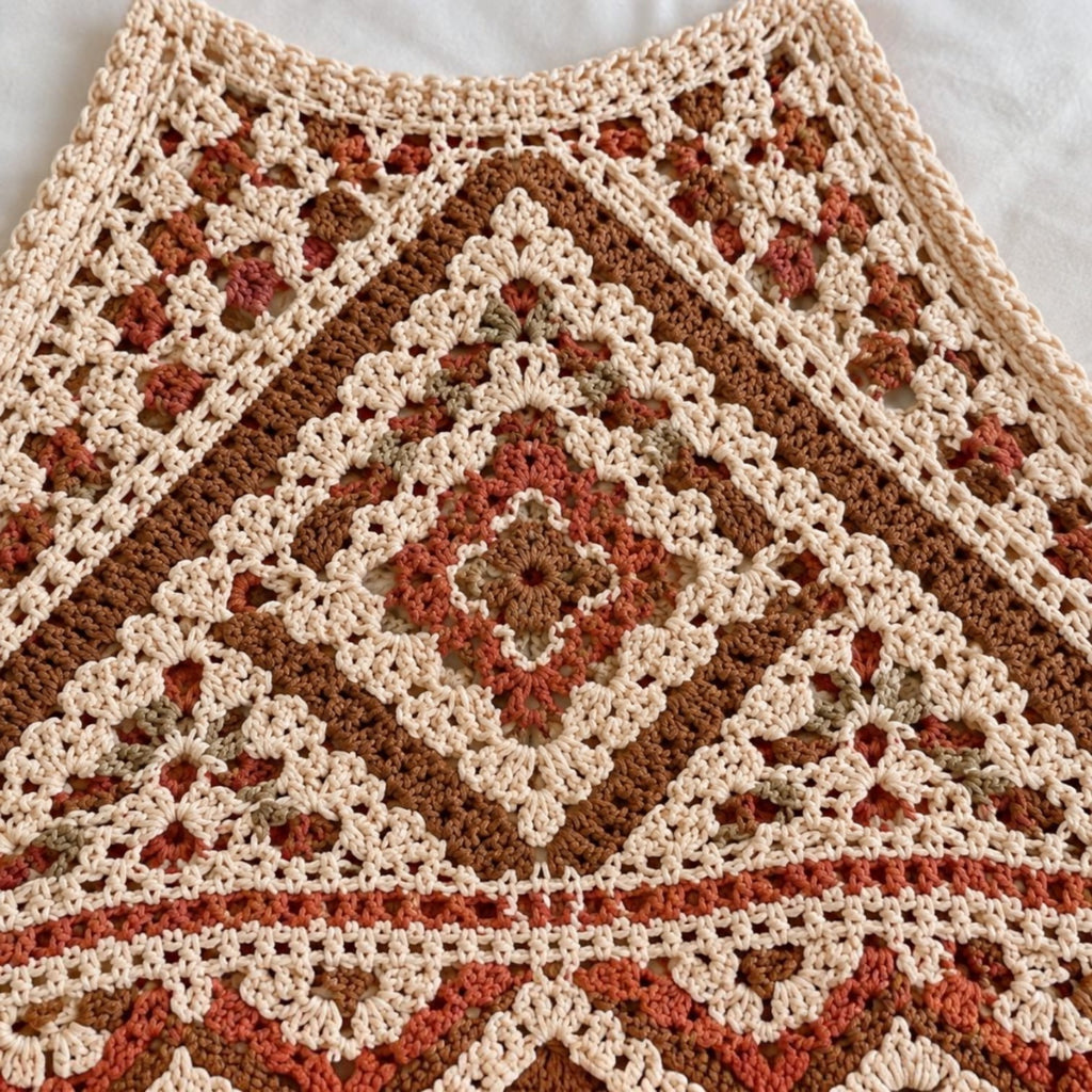 Bohemian Sunset Crochet Top